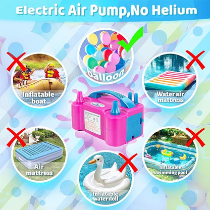 Anordsem Electric Balloon Air Pump: Polypropylene Plastic Case - Image 6
