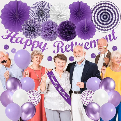 Vlipoeasn Retirement Decorations - Image 4