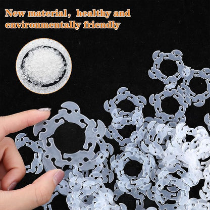 50 Pcs Balloon Arch Rings, Balloons Stand Connectors Clip Holders, Balloon Arch - Image 4