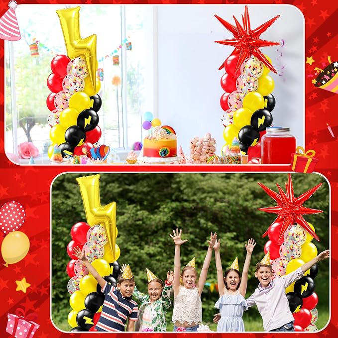 Kasyat 2 Set Cartoon Theme Balloon Column Stand Kit - Image 6