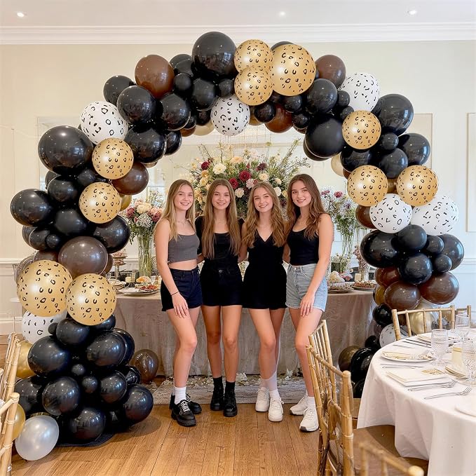Cheetah Print Balloons, Jungle Animal Balloon Cheetah Decorations - Image 5