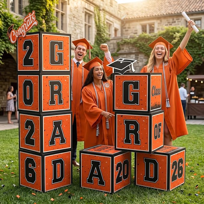 2026 Graduation Decorations, So Proud of You and Class of 2026 Grad Balloon - Image 6