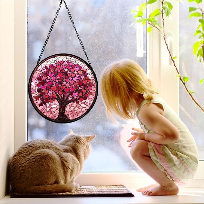 Stained Glass Window Hanging, Birthday Gifts - Image 4