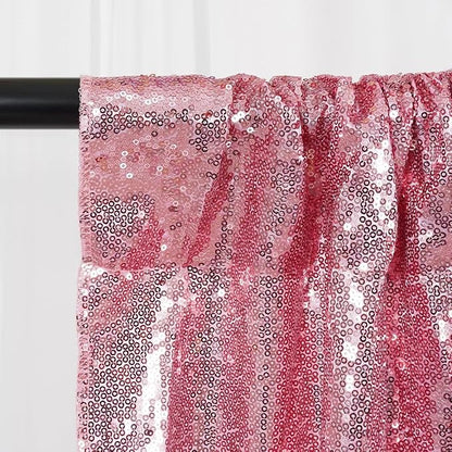 SquarePie 6x8ft Fuchsia Pink Sequin Backdrop, High Density Non-Transparent - Image 7