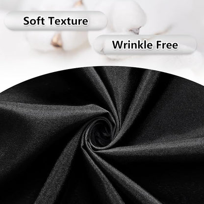 Black Backdrop Curtain for Party Backdrop Drapes Panels - Image 6