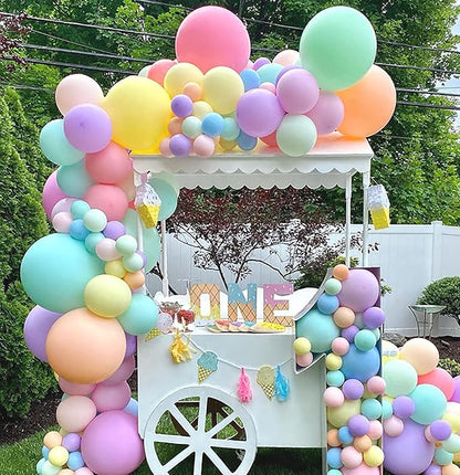 10 Inch Pastel Green Balloons - Image 6