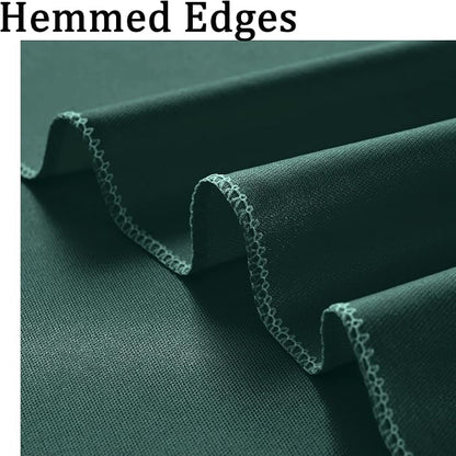 30ft x 10ft Wrinkle Free Hunter Green Backdrop Curtains - Image 4