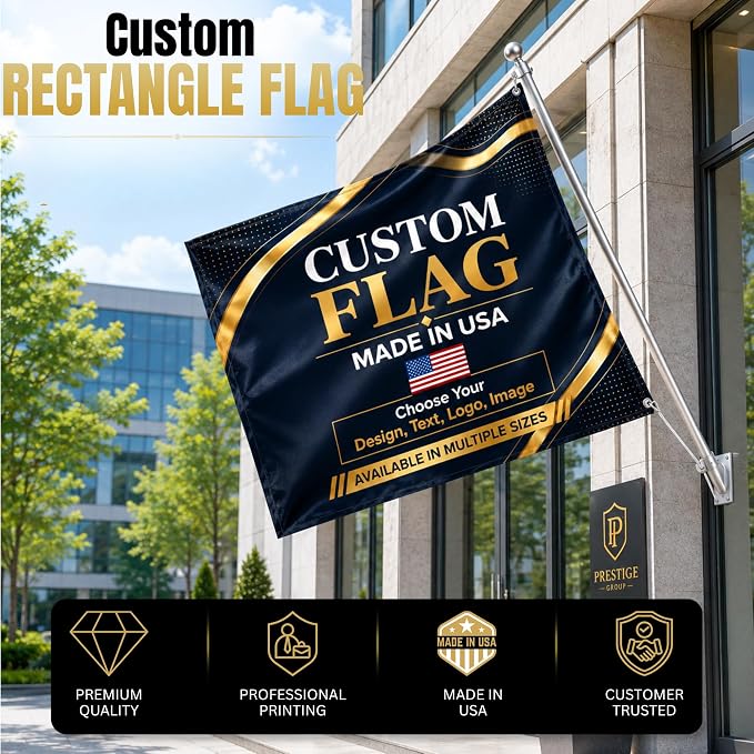 Custom Flag by BCB Print; Personalized Outdoor Flag - Image 2