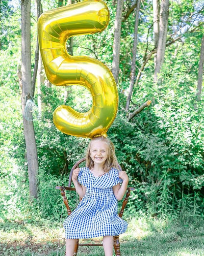 Gold Number 2 Balloon 40 Inch - Image 7