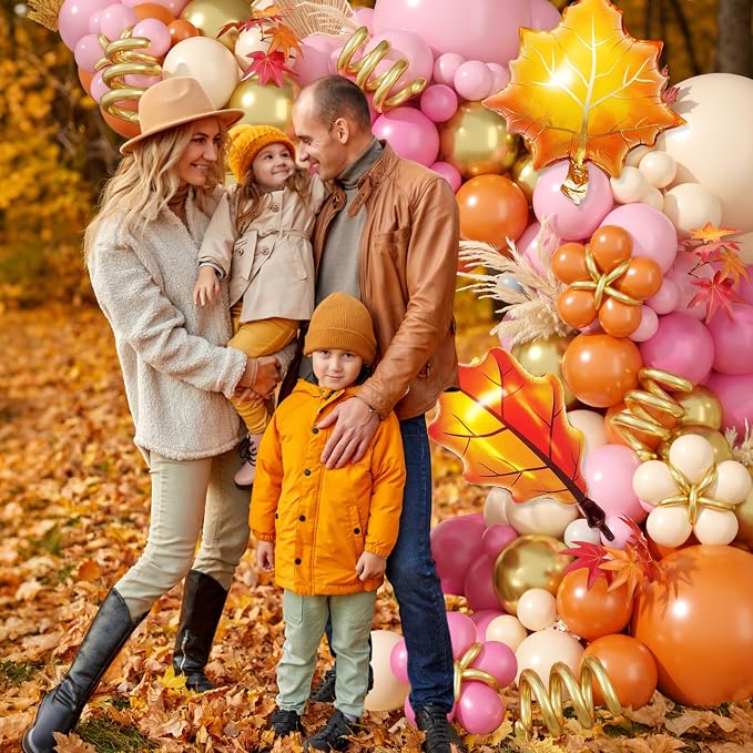 Fall Balloon Arch Kit, Thanksgiving Balloon Garland - Image 4