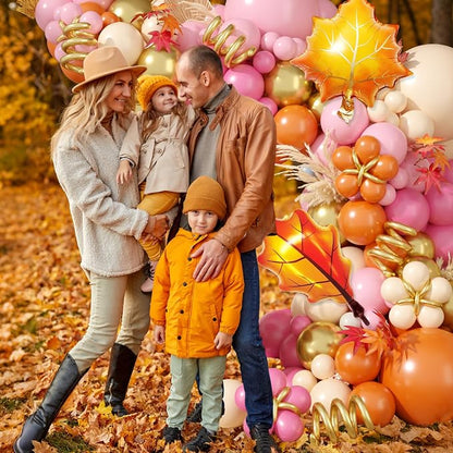 Fall Balloon Arch Kit, Thanksgiving Balloon Garland - Image 4