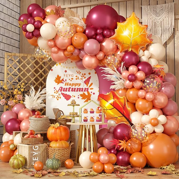 Fall Balloon Garland Arch Kit by FEYG