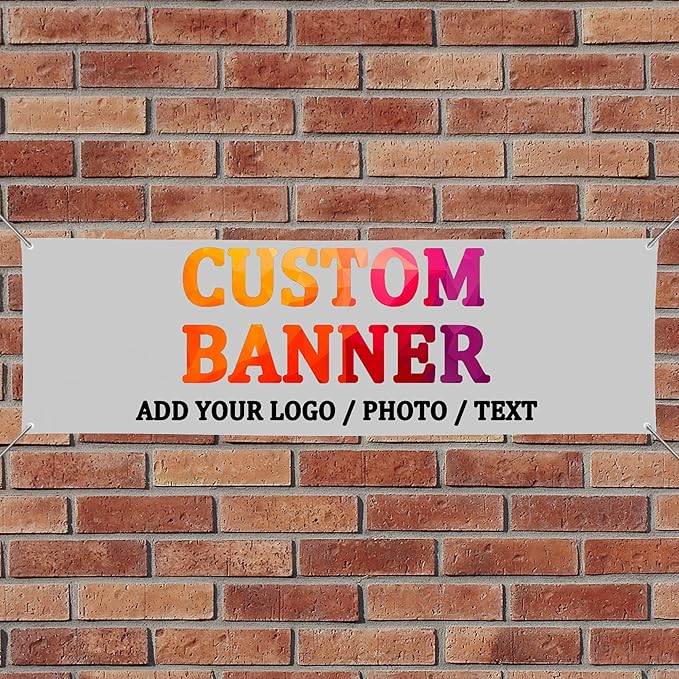 Custom Banners and Signs Customize by KHYOPQJ