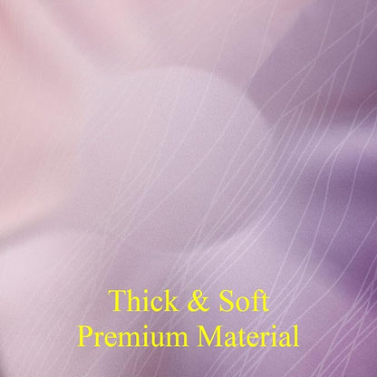 Ombre Pink and Purple Blackout Curtains 72 Inch Length 2 Panels, Full Light - Image 8