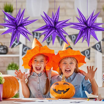 Purple Star Balloons - Image 4