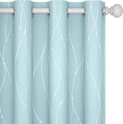 Deconovo Living Room Curtains 84 Inches Long, Thermal Insulated, Room Darkening by Unknown