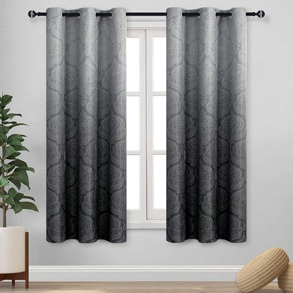 DWCN Ombre Blackout Curtains for Bedroom by DWCN