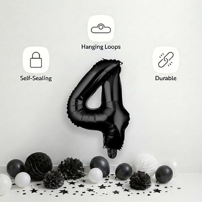 Restaurantware Balloon 1 Pack of Mylar Hanging Reusable Self-Sealing Balloons - Image 4