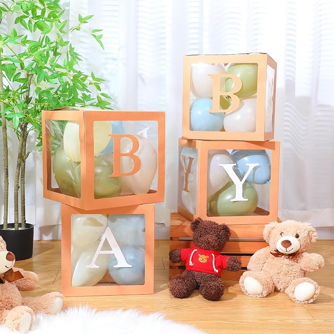 Zhanmai Baby Boxes for Bear Baby Shower Decoration - Image 2
