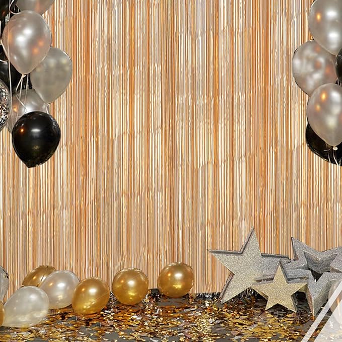 DECOCKRAT 3 Pack Foil Fringe Backdrop - Image 6
