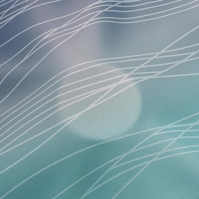 Teal and Navy Blue Blackout Curtains - Image 8