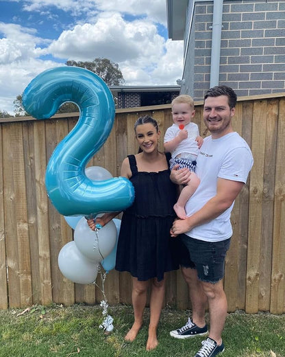 Pastel Blue 9 Balloon - Image 9