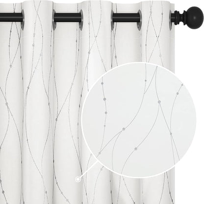 Deconovo Living Room Curtains 45 Inches Long, Thermal Insulated, Room Darkening by Unknown