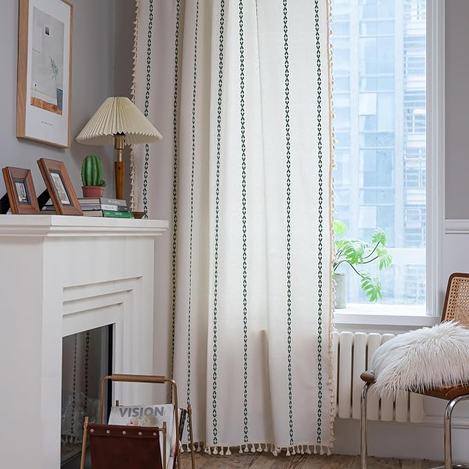 Sutuo Home Boho Curtains 90 inches - Image 2