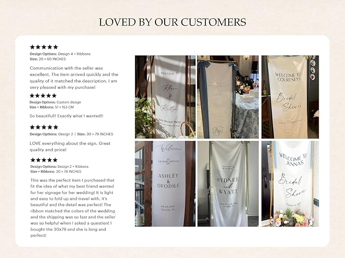 Personalized Christian Baby Shower Fabric Sign Hello Baby Linen Backdrop | - Image 7