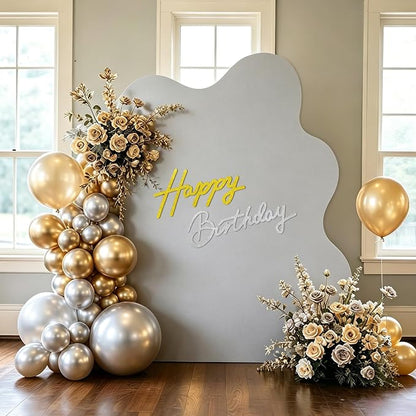 TONIFUL Happy Birthday Sign for Backdrop - Image 4