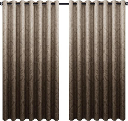 DWCN Ombre Blackout Curtains for Living Room - Image 7