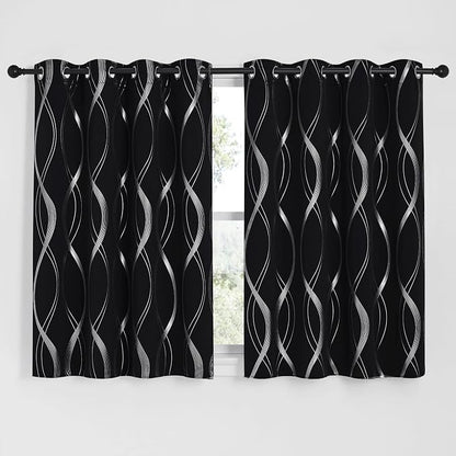 NICETOWN Black Out Window Curtains - Image 2