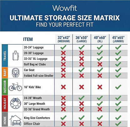 Wowfit Giant Large Plastic Bags - Image 4