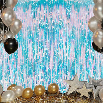 DECOCKRAT 3 Pack Foil Fringe Backdrop - Image 7