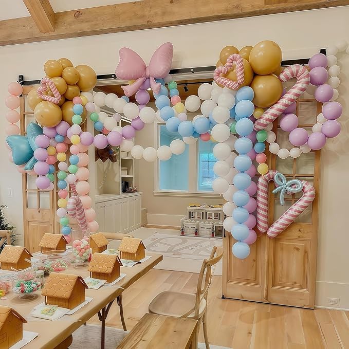 Light Blue Linking Balloons, Tails Balloon - Image 4