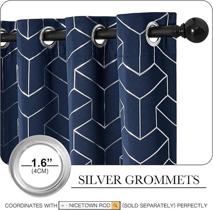 NICETOWN Blackout Curtains 63 inches Long - Image 3