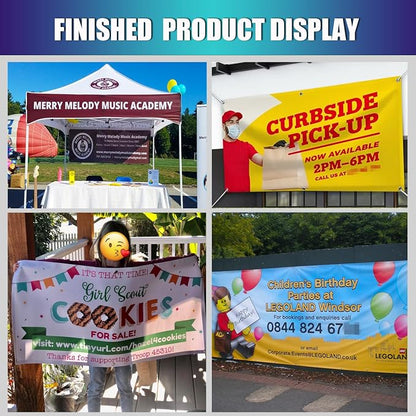 Custom Vinyl Banner | 2'X1' to 20'X10' | Personalized Signs - Image 2