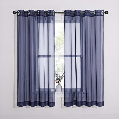 NICETOWN Sheer Curtains Voile Panels by NICETOWN