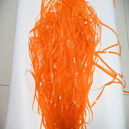 BRAVESHINE Orange Streamers Party Backdrop | Halloween Decorations | 2 Pack | - Image 5