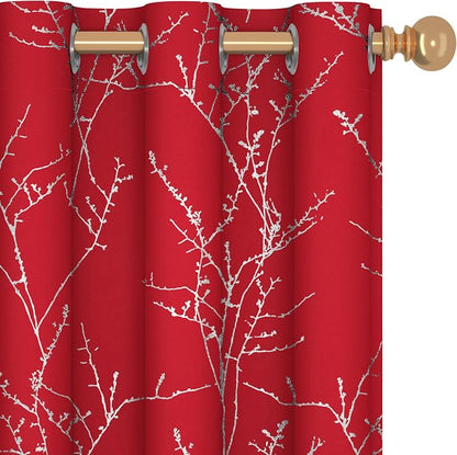 Deconovo Living Room Curtains 63 Inches Long, Thermal Insulated, Room Darkening by Unknown