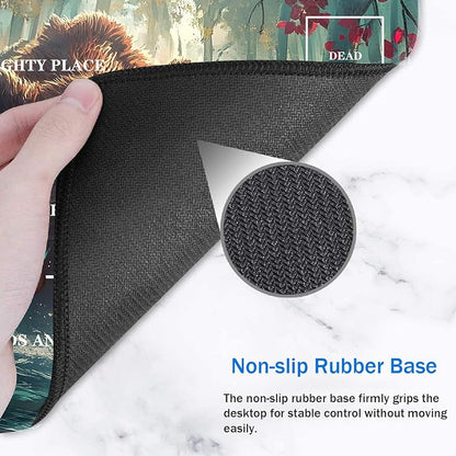 for TCG Playmat with Zones, Non-Slip Rubber Bottom Trading Card Game Mat with - Image 4