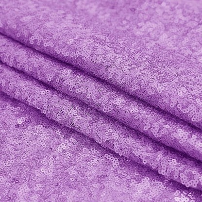 Sugargirl Lavender Purple Sequin Backdrop Curtain 2 Panels 2FTx8FT Glitter - Image 8