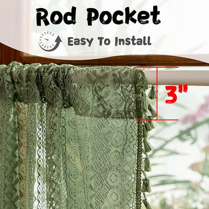 Sutuo Home Boho Closet Curtains - Image 4