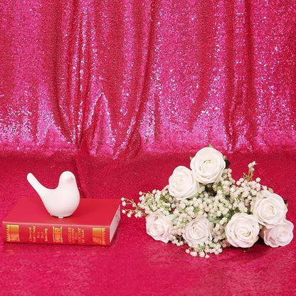 Poise3EHome 8FT x 10FT Sequin Photography Backdrop Curtain - Image 6
