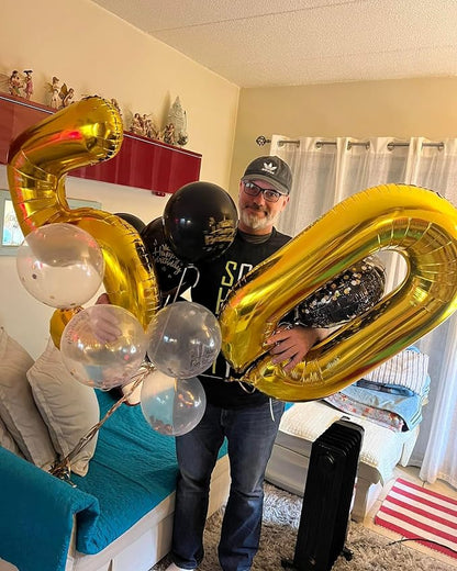 Gold 20 Balloon - Image 9