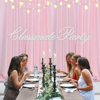 Pink Backdrop Curtain for Parties Rod Pocket Pink Curtains Photography Backdrop - Image 6