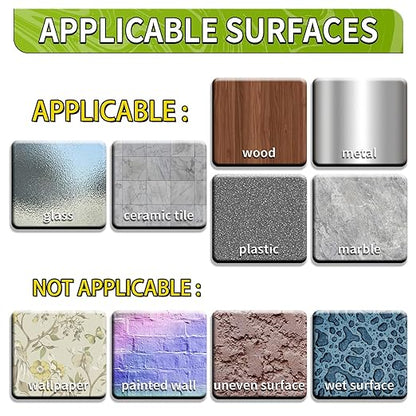 Piteno® 1200Pcs Double Sided Adhesive Dots, 0.24" Clear Removable Sticky - Image 7