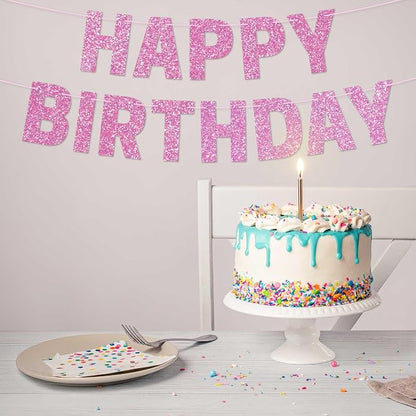 Pre-Strung Happy Birthday Banner - Image 8