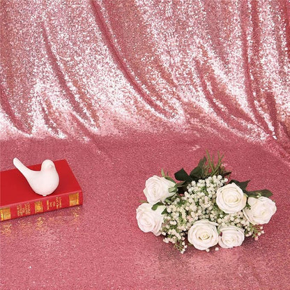 Eternal Beauty Fuchsia Pink 3mm Sequin Backdrop 5x7 Ft - Image 8