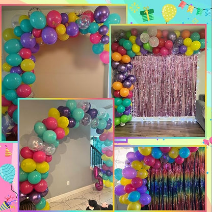 Pink Blue Purple Balloon - Image 7
